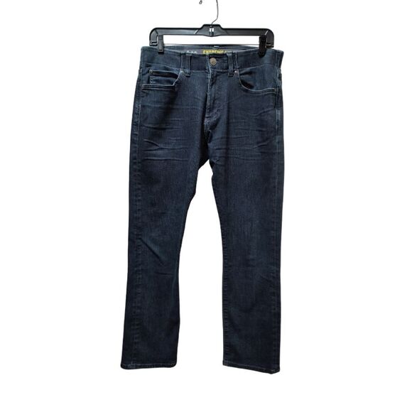 Lee Extreme Motion Slim Fit Straight Leg Jeans Men’s 33x32 Blue Stretch Denim - Picture 1 of 5